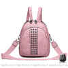 Sac À Dos Clouté Original Femme Rose Sac A