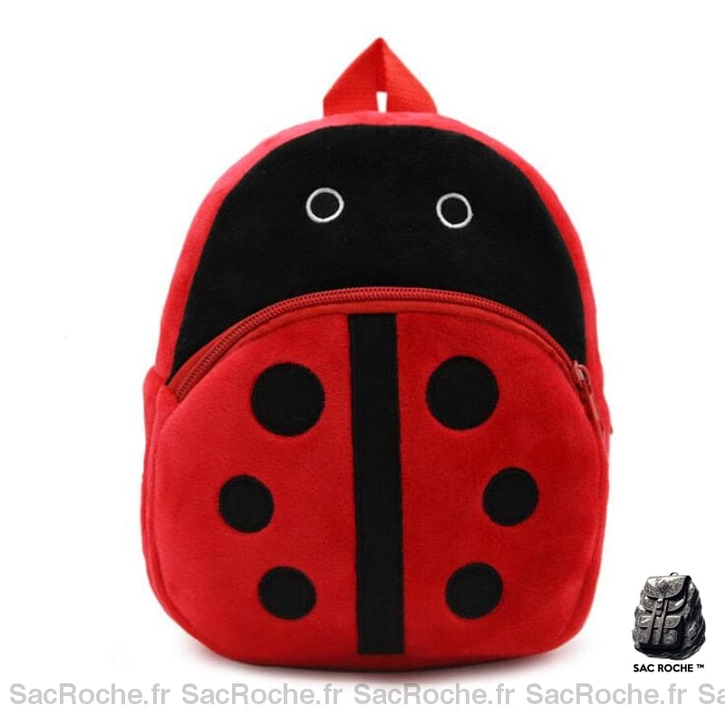 Sac À Dos Coccinelle Peluche Enfant
