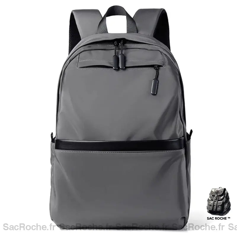 Sac À Dos Collège Scolaire Gris Sac Homme