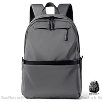 Sac à dos collège scolaire - modèle Gris - Sac Roche ™