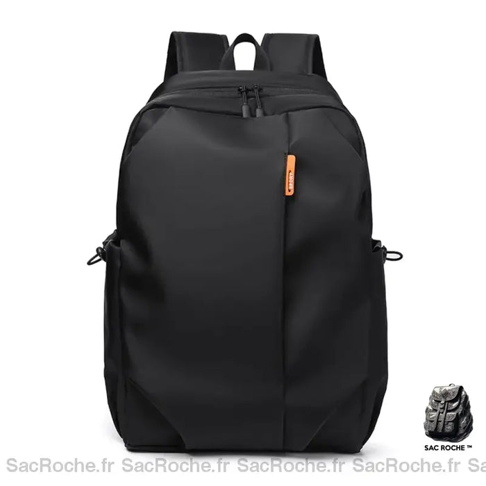 Sac À Dos Collège Stylé Noir Ado