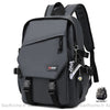 Sac À Dos Confortable Et Robuste Pour Étudiants Gris Sac A Dos Ordinateur