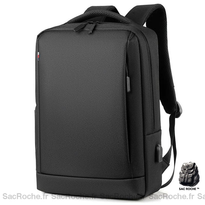 Sac À Dos Connecté Minimaliste Business / Loisirs Noir Sac A Dos Ordinateur