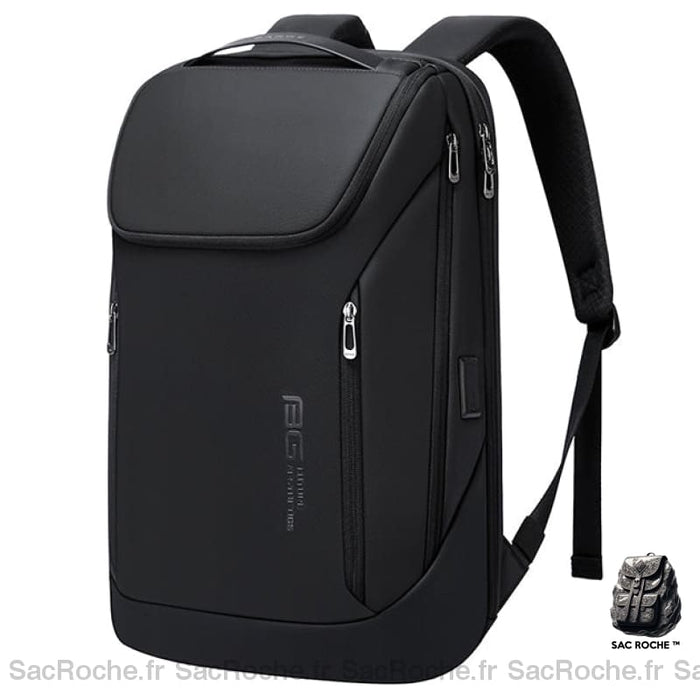 Sac À Dos Connecté Pour Ordinateur 15 Noir Sacs Bange