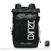 Sac à dos contemporain - modèle Noir - Sac Roche ™