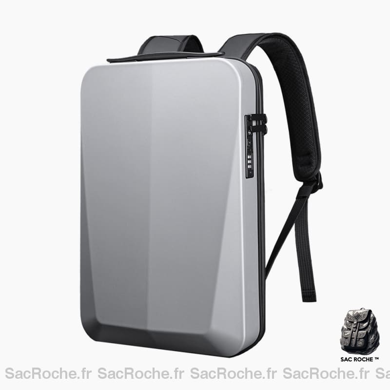 Sac À Dos Coque Rigide Bange Munich Gris Clair Sac Ordinateur