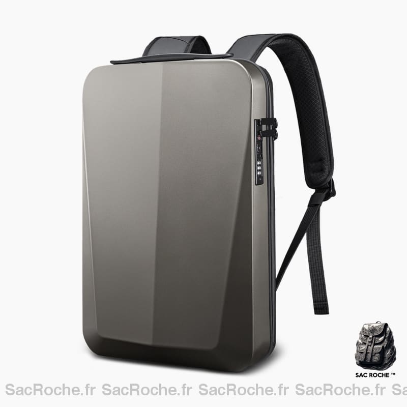 Sac À Dos Coque Rigide Bange Munich Gris Foncé Sac Ordinateur