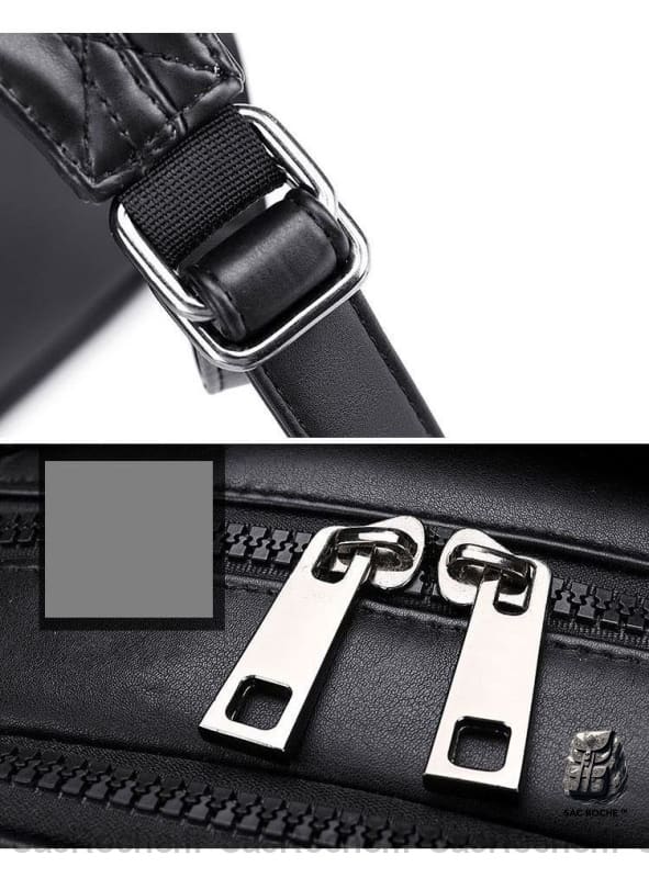 Sac À Dos Crâne En Cuir Épais Ado