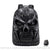 Sac à dos crâne en cuir épais - modèle Noir - Sac Roche ™