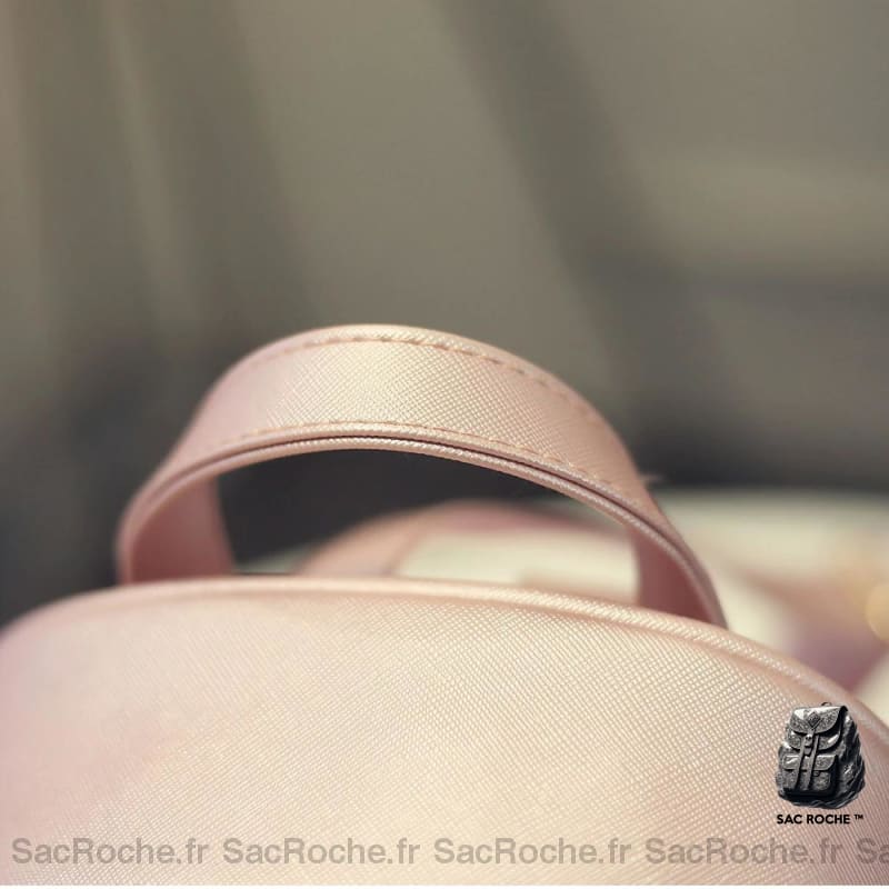 Sac À Dos Croco Cuir Pu Femme