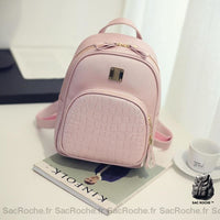 Sac à dos croco cuir PU - modèle Rose - Sac Roche ™