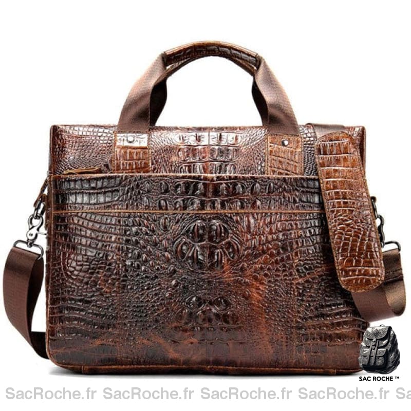 Sac À Dos Crocodile Cuir 14 Sacoches Ordinateur