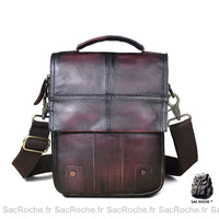 Sac à dos cuir bandoulière - Sac Roche ™
