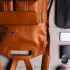 Sac À Dos Cuir Design Cartable Homme