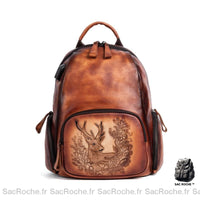 Sac à dos cuir femme, petit. - Sac Roche ™