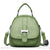 Sac à dos cuir femme poches mini - modèle Vert - Sac Roche ™