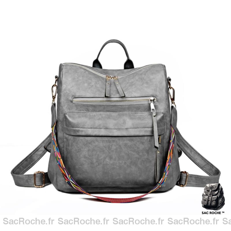 Sac À Dos Cuir Femme Transformable Bohème Sac A Dos Femme