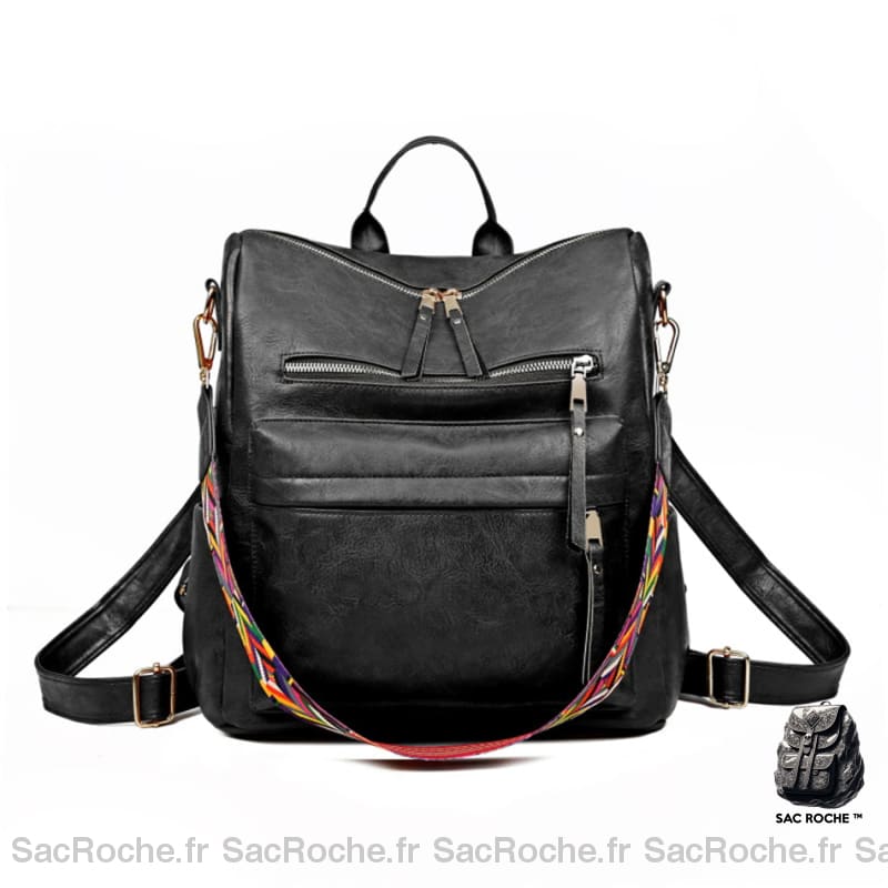 Sac À Dos Cuir Femme Transformable Bohème Sac A Dos Femme