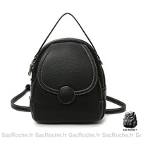 Sac à Dos Cuir Femme Urbain - Sac Roche ™