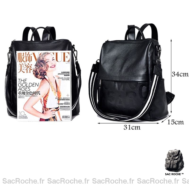 Sac À Dos Cuir Femme Vache