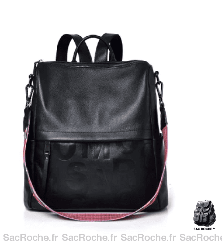 Sac à dos femme en cuir de vache - Rose - Sac à main Cuir