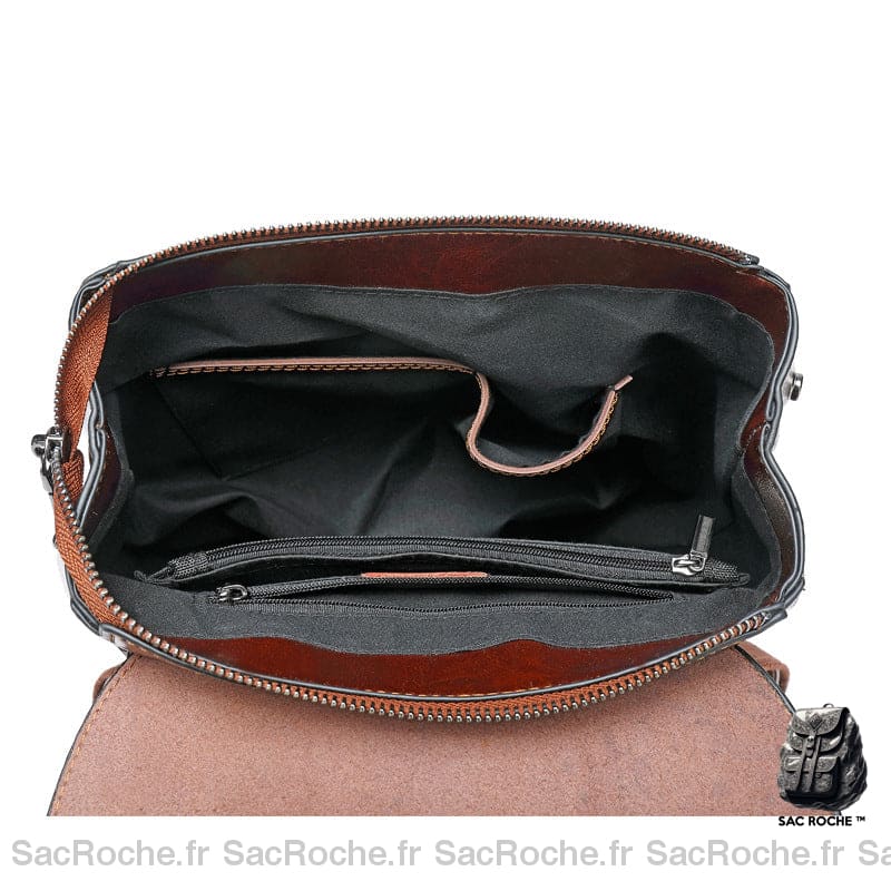 Sac À Dos Cuir Femmes Bandoulière Petit Dos Femme