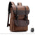 Sac à dos cuir homme compact - modèle Marron - Sac Roche ™