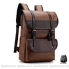 Sac À Dos Cuir Homme Compact Marron