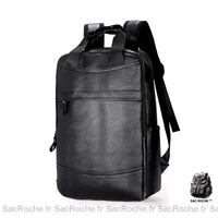 Sac À Dos Cuir Homme Noir Sac