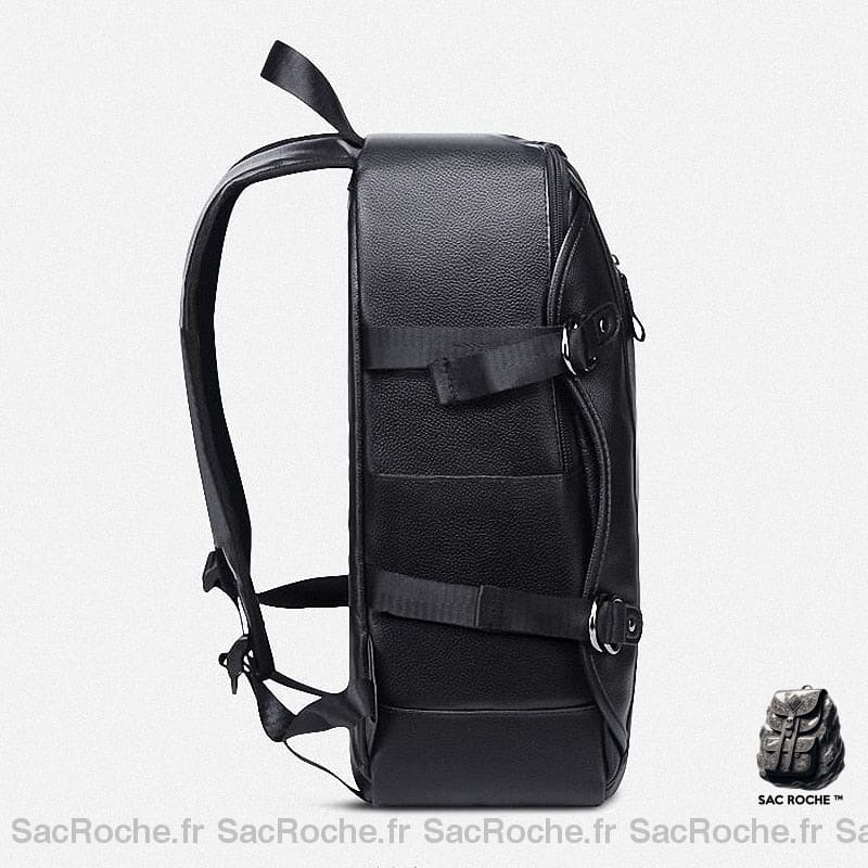 Sac À Dos Cuir Homme Noir Sac