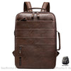 Sac À Dos Cuir Homme Ordinateur 15 Marron Foncé Sac A Dos Ordinateur