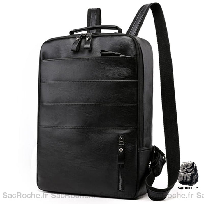 Sac À Dos Cuir Homme Ordinateur 15 Noir Sac A Dos Ordinateur