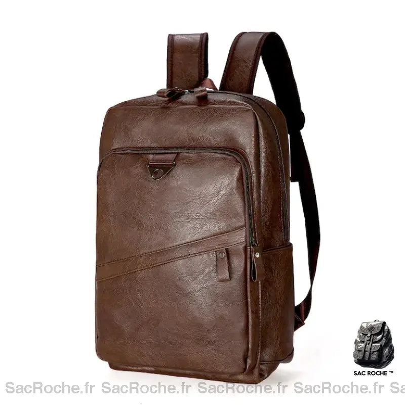 Sac À Dos Cuir Homme Ordinateur Sac En