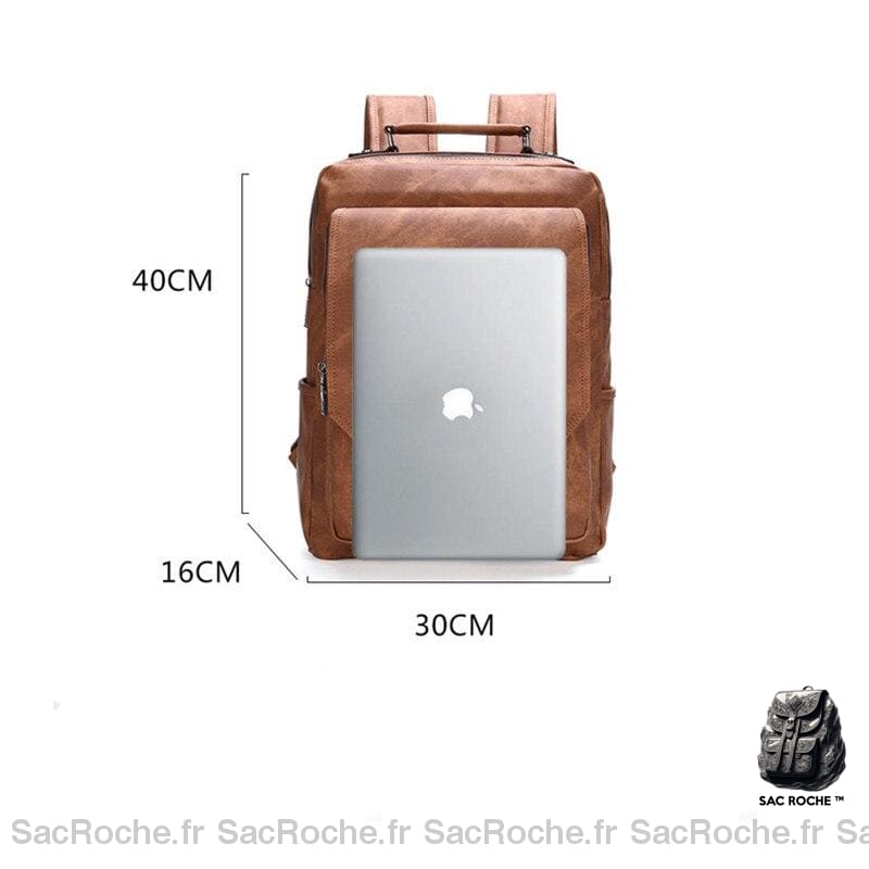 Sac À Dos Cuir Homme Trend