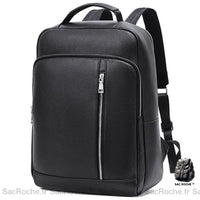 Sac à Dos Cuir Noir - 15