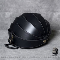 Sac à dos cuir scarabées - modèle Noir - Sac Roche ™