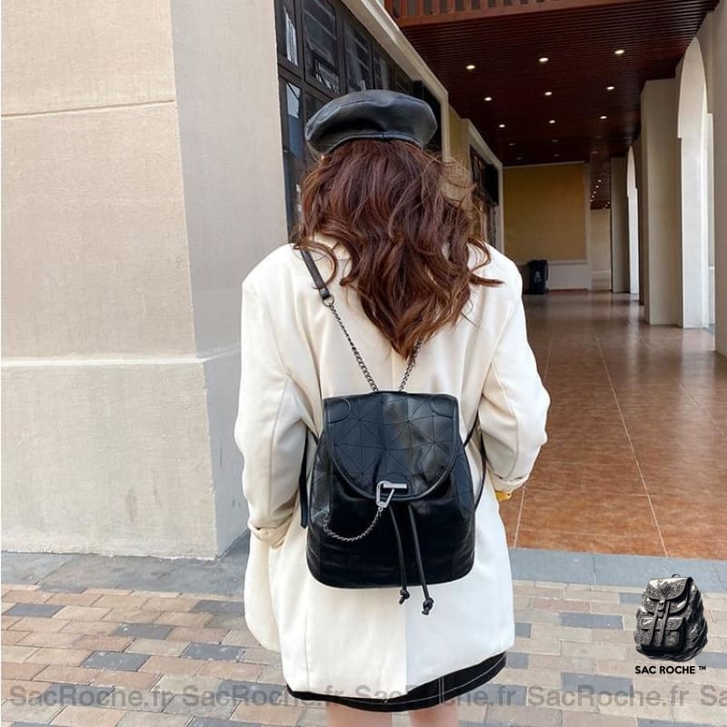 Sac À Dos Cuir Souple Femme