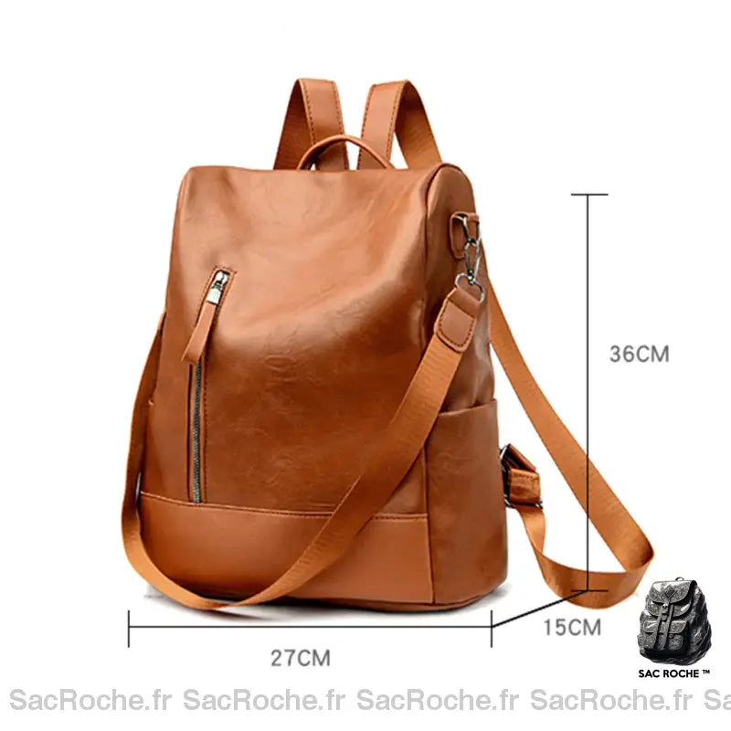 Sac À Dos Cuir Souple Femme Sac
