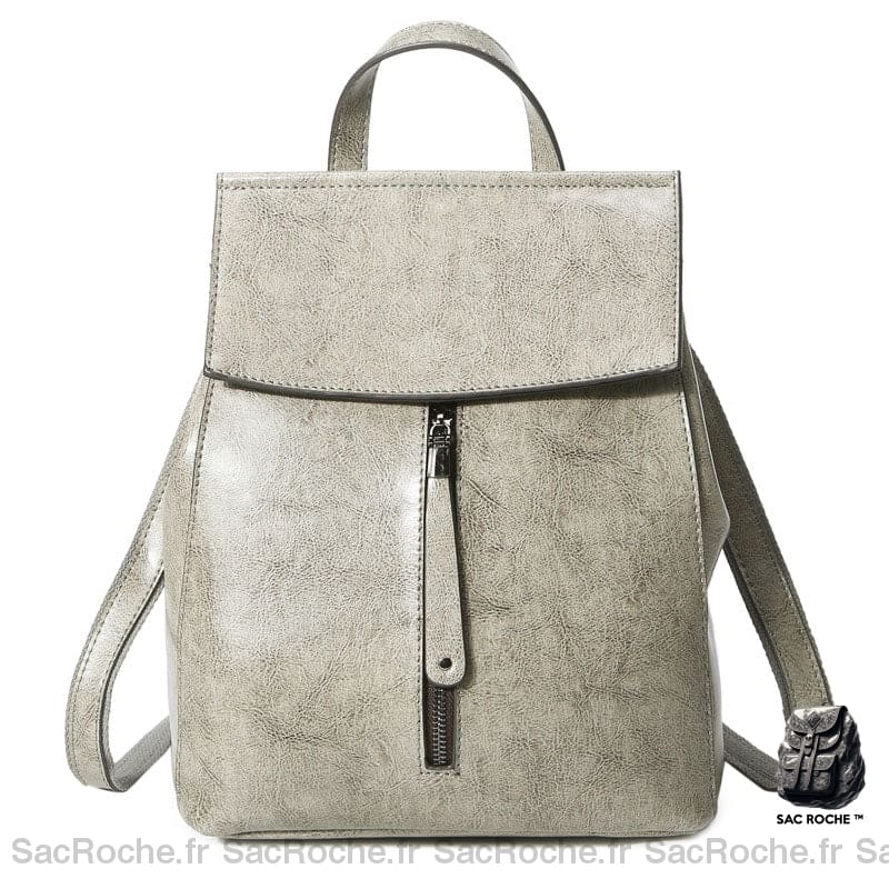 Sac à dos en cuir style vintage pour femmes4