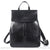 Sac à dos cuir vintage femme - modèle Noir - Sac Roche ™