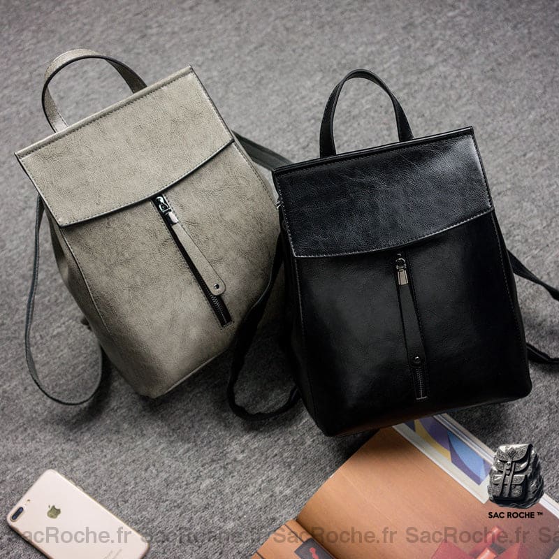 Sac À Dos Cuir Vintage Femme Petit Dos Femme