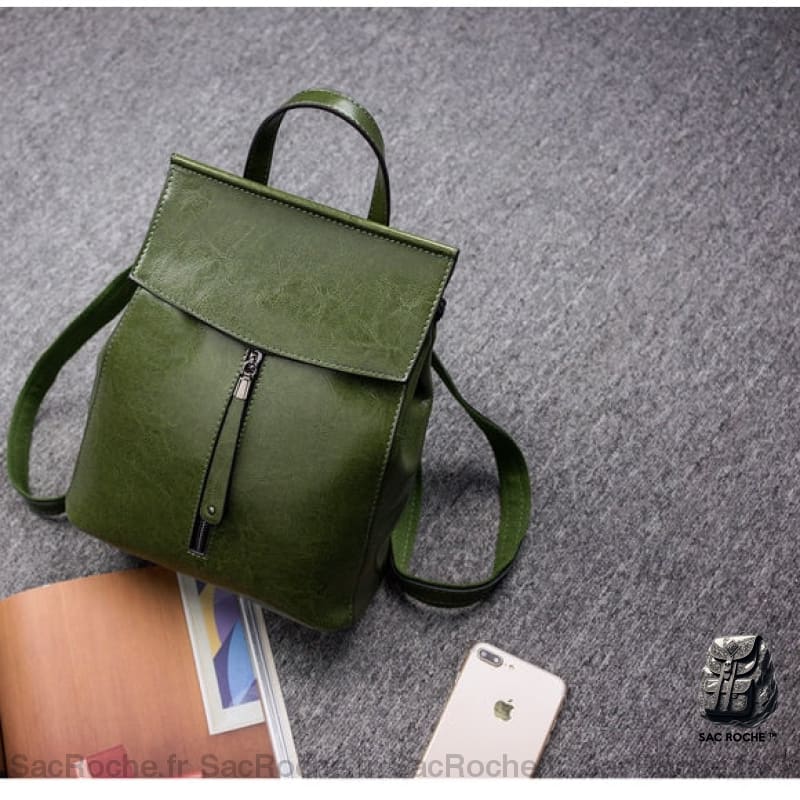 Sac À Dos Cuir Vintage Femme Petit Dos Femme