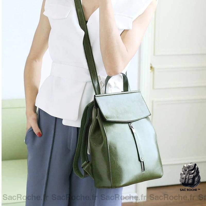 Sac À Dos Cuir Vintage Femme Petit Dos Femme