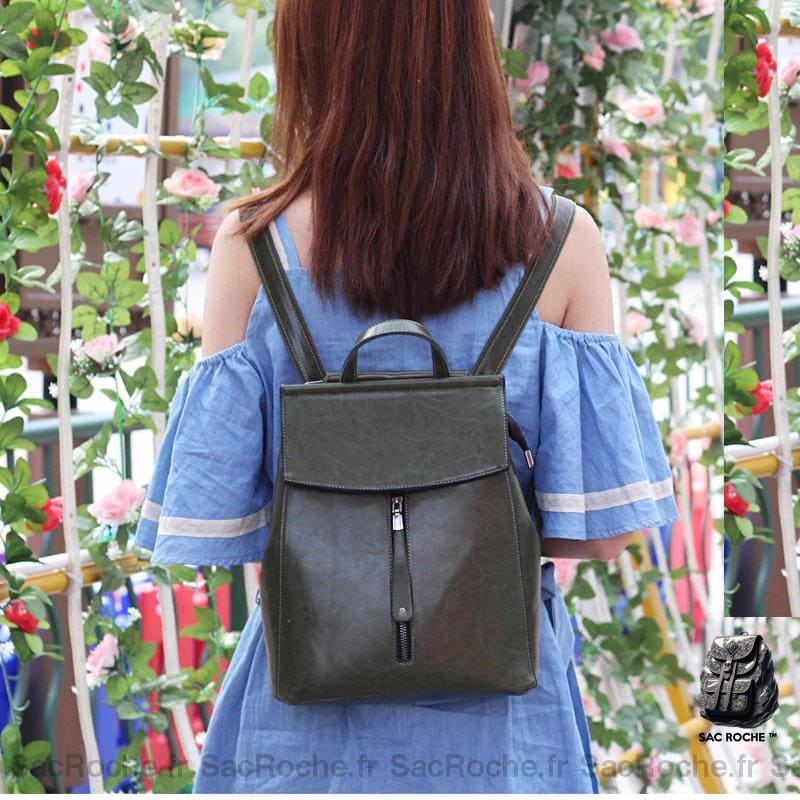 Sac À Dos Cuir Vintage Femme Petit Dos Femme
