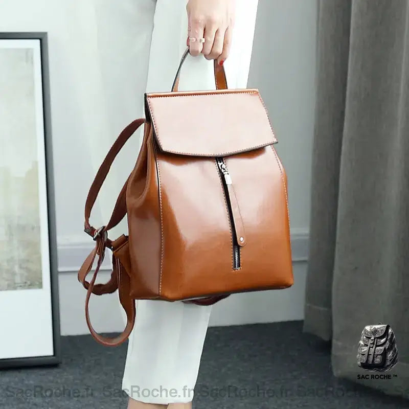 Sac À Dos Cuir Vintage Femme Petit Dos Femme