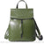 Sac à dos cuir vintage femme - modèle Vert - Sac Roche ™