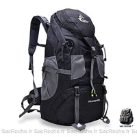 Sac à dos de randonnée 50L - Explorer - modèle Noir - Sac Roche ™