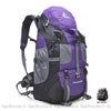 Sac à dos de randonnée, 50L - Violet - Sac à dos de randonnée Sac à dos