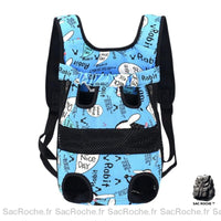 Sac à dos de transport pour animaux - modèle Bleu / L - Sac Roche ™