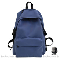 Sac à dos décontracté en nylon - modèle Bleu - Sac Roche ™